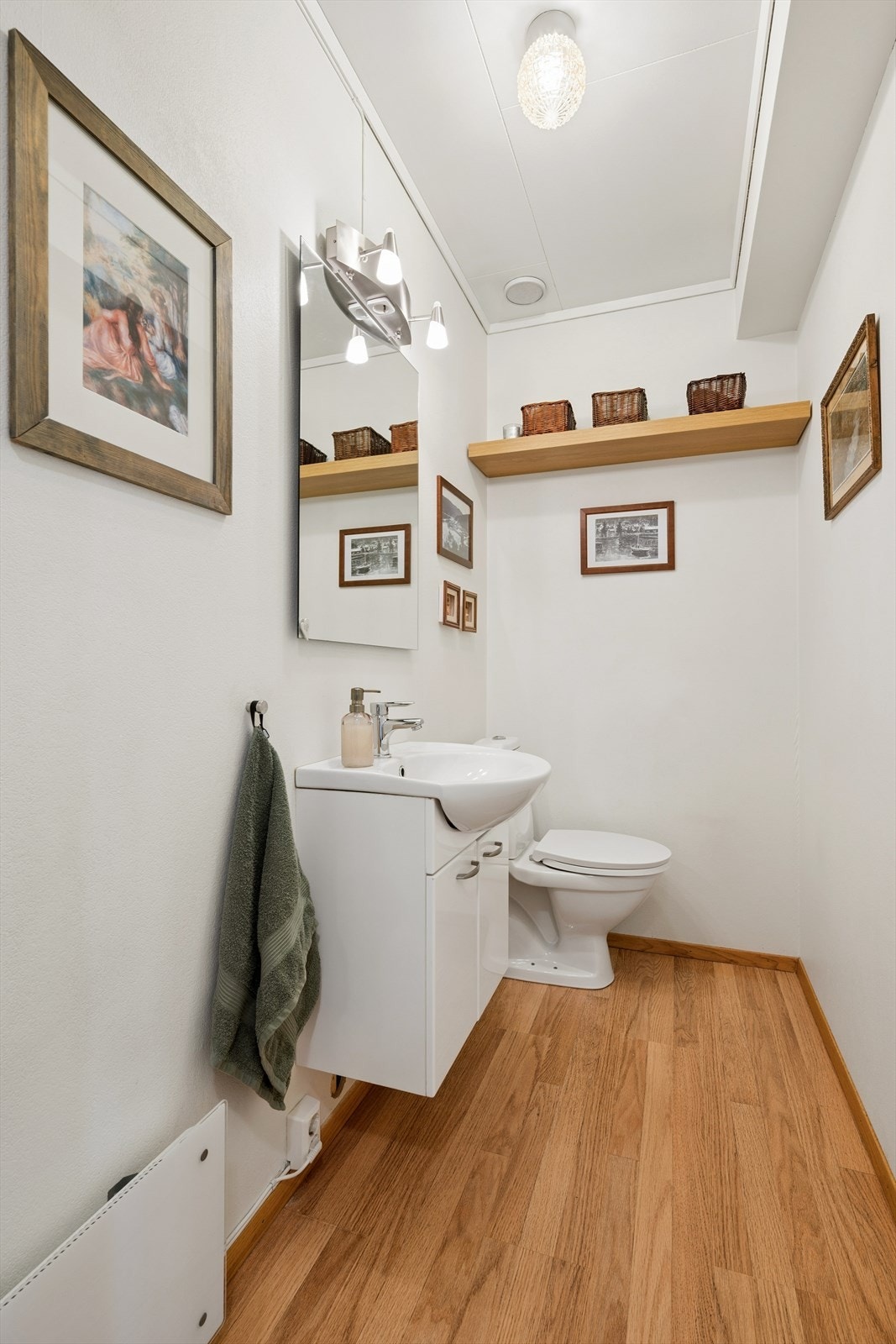 Toalettrom Galleribilde