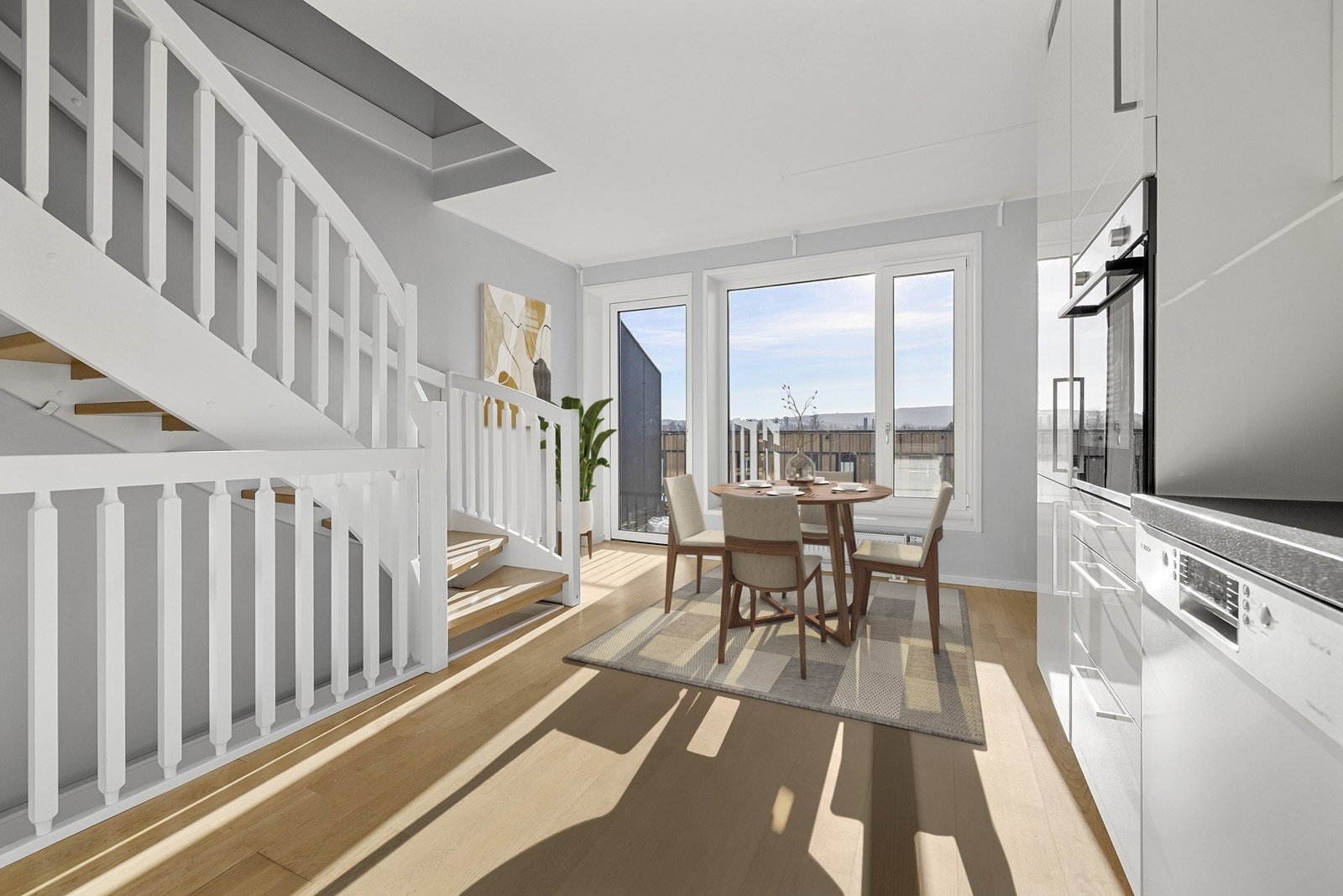 Velkommen til Revyveien 23! Bildet er digitalt stylet. Galleribilde