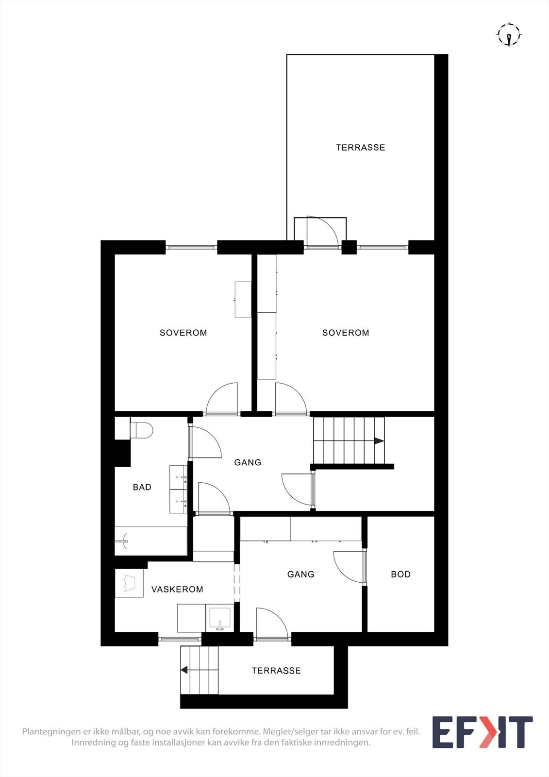 Plantegning u.etasje Galleribilde