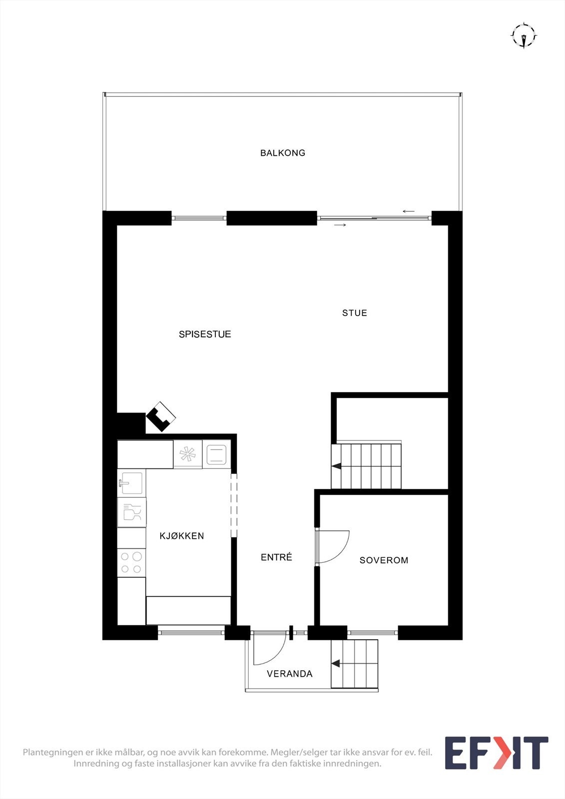 Plantegning 1.etasje Galleribilde