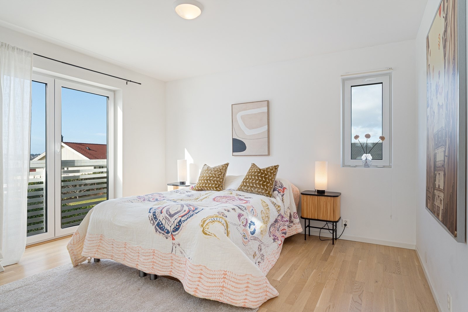 Soverom nr 2 med luftebalkong. Galleribilde