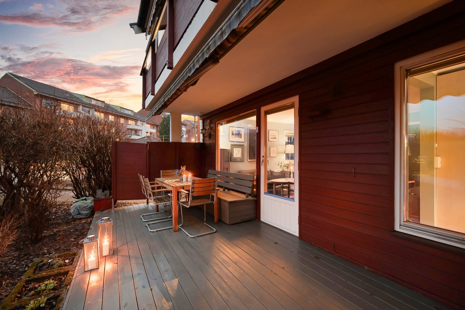 Her kan du nyte lange, rolige kvelder med dempet belysning og hyggelig stemning. Galleribilde