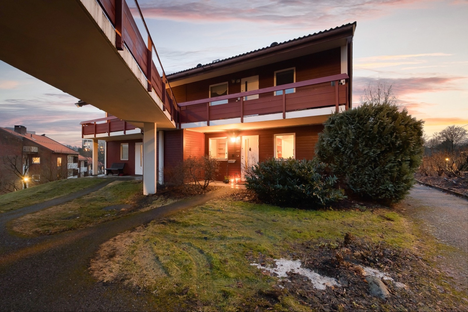 Kveldsstemning. Galleribilde