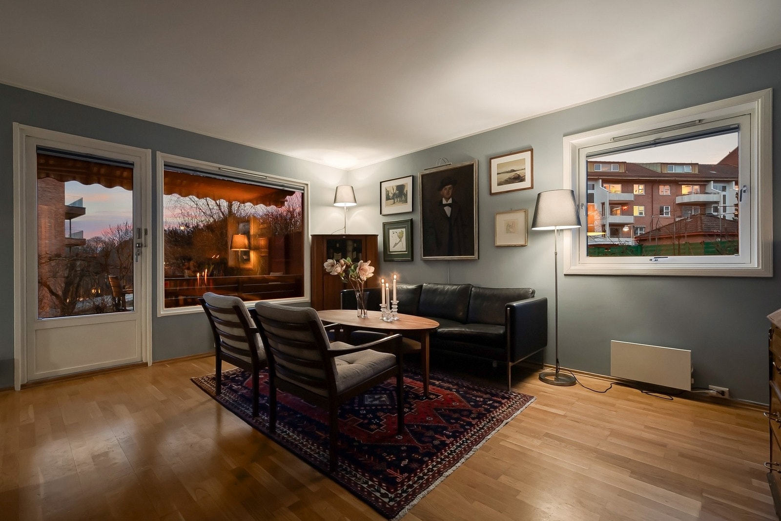 Stuen gir en perfekt ramme for lune kvelder hjemme. Galleribilde