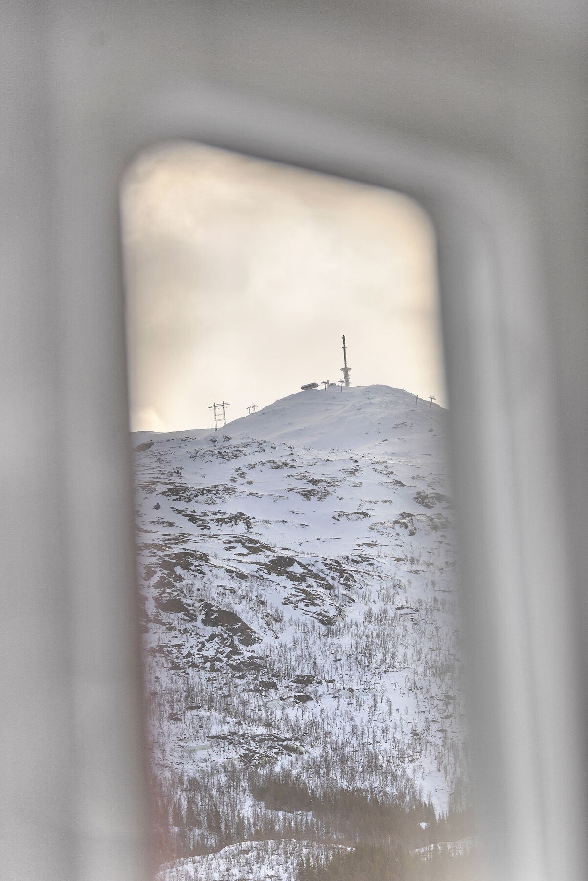 Utsikt fra spisestuen Galleribilde