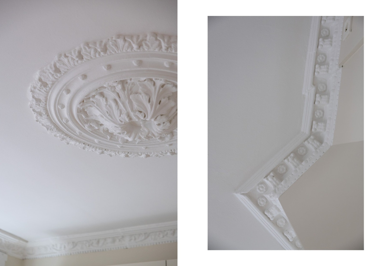 Generøs himling oppmålt til 2,84m. Bevarte originale detaljer. Galleribilde