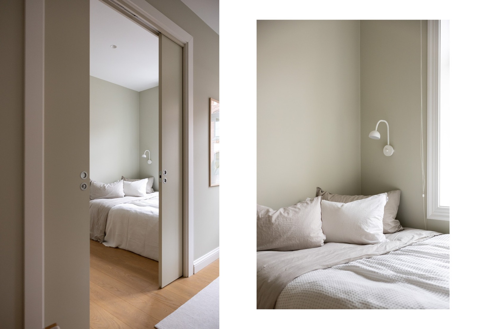 Praktisk løsning som skiller rommene. Galleribilde