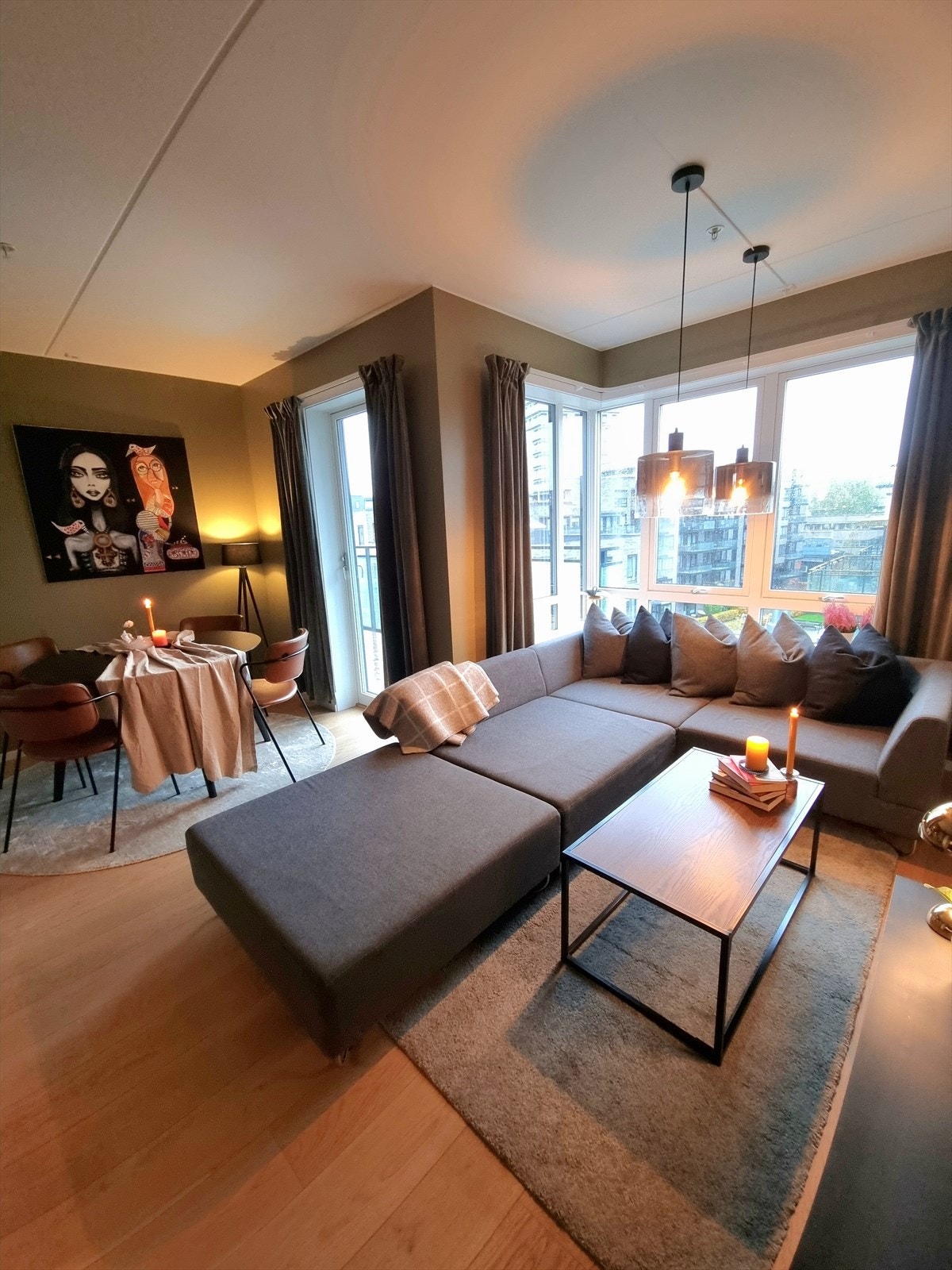 Alternativ planløsning sofagruppe. Galleribilde