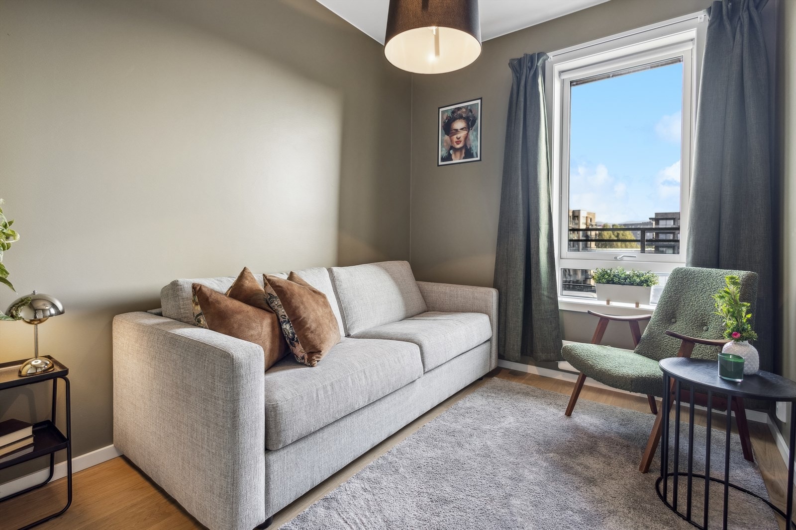 Soverom nr. 2 egner seg godt som barnerom, gjesterom eller kontor. Galleribilde