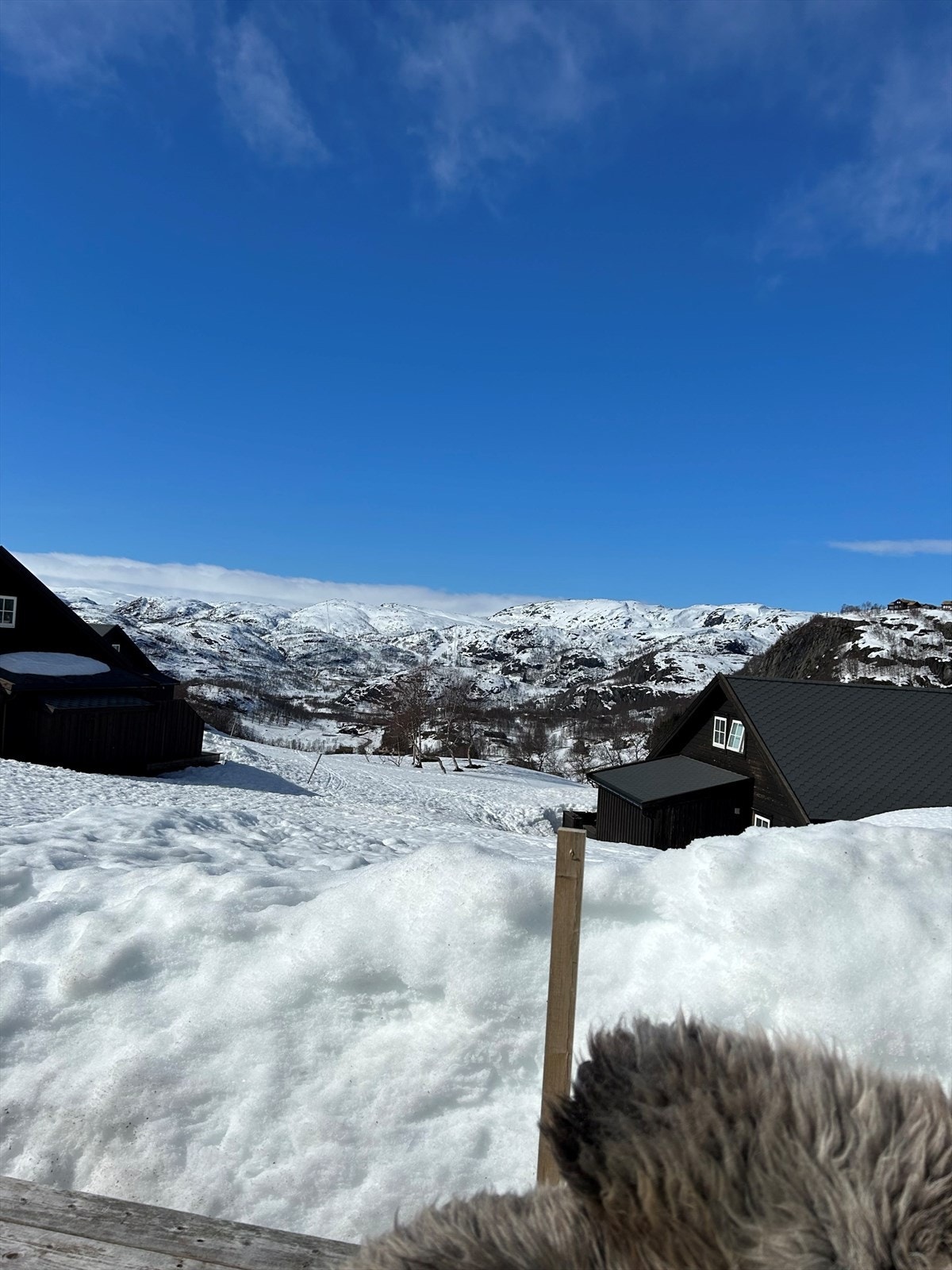 Fritidsboligen ligger på Suleskar i Sirdal, med panoramautsikt over majestetiske fjell og naturskjønne omgivelser - et perfekt sted for rekreasjon året rundt. Galleribilde