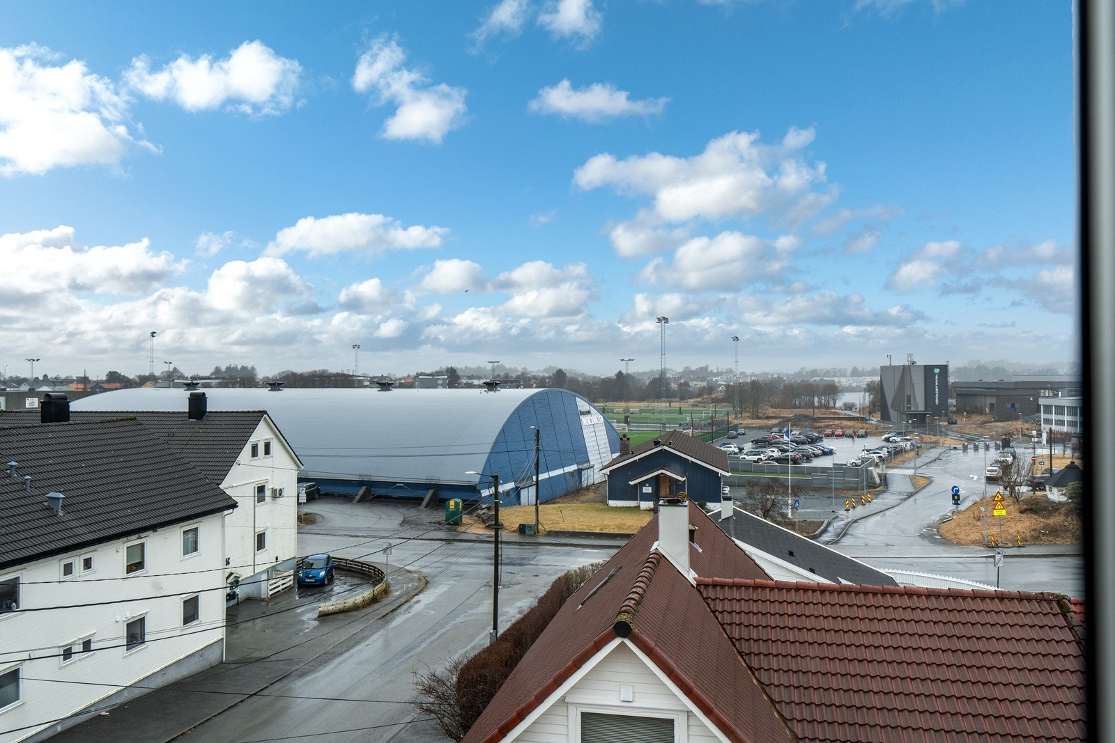 Utsikt fra loftsetasjen. Galleribilde