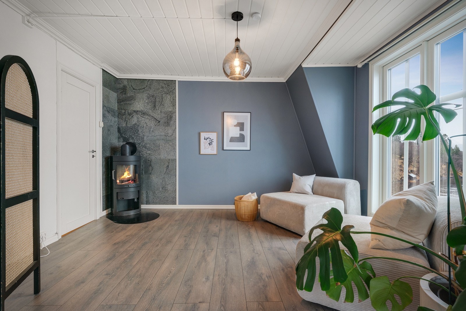 - Rentbrennende peisovn - Galleribilde