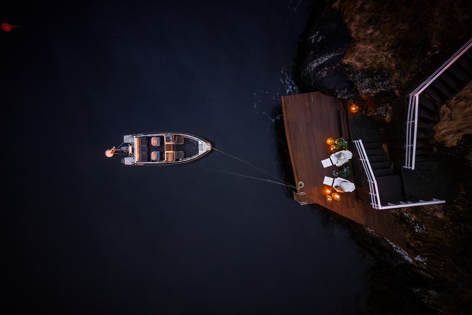 - Unik sjøeiendom med egen kai i hagen - Galleribilde