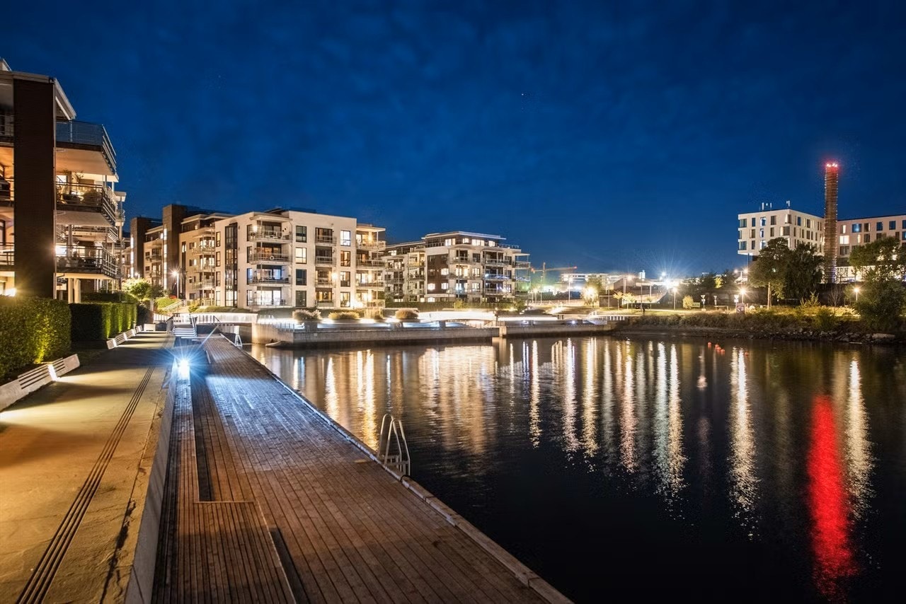 Du kommer til å stortrives med å bo på bryggekanten. Galleribilde