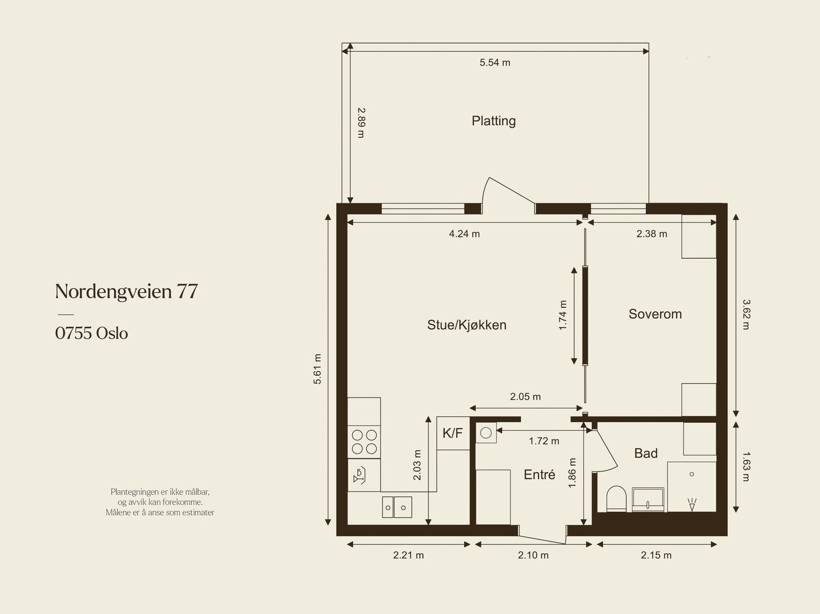 Plantegning. Galleribilde