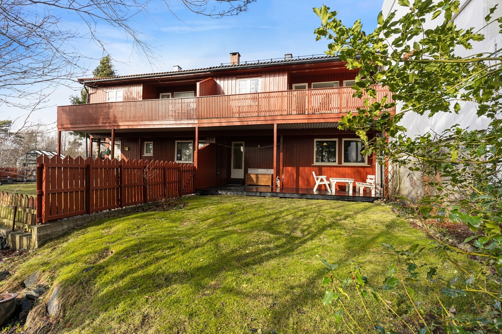 Baksiden av huset. Galleribilde