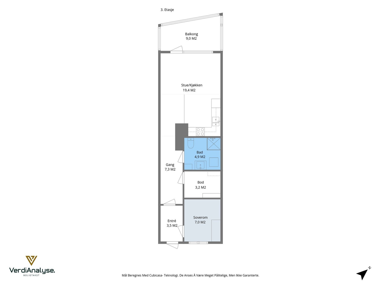 Planskisse. Galleribilde