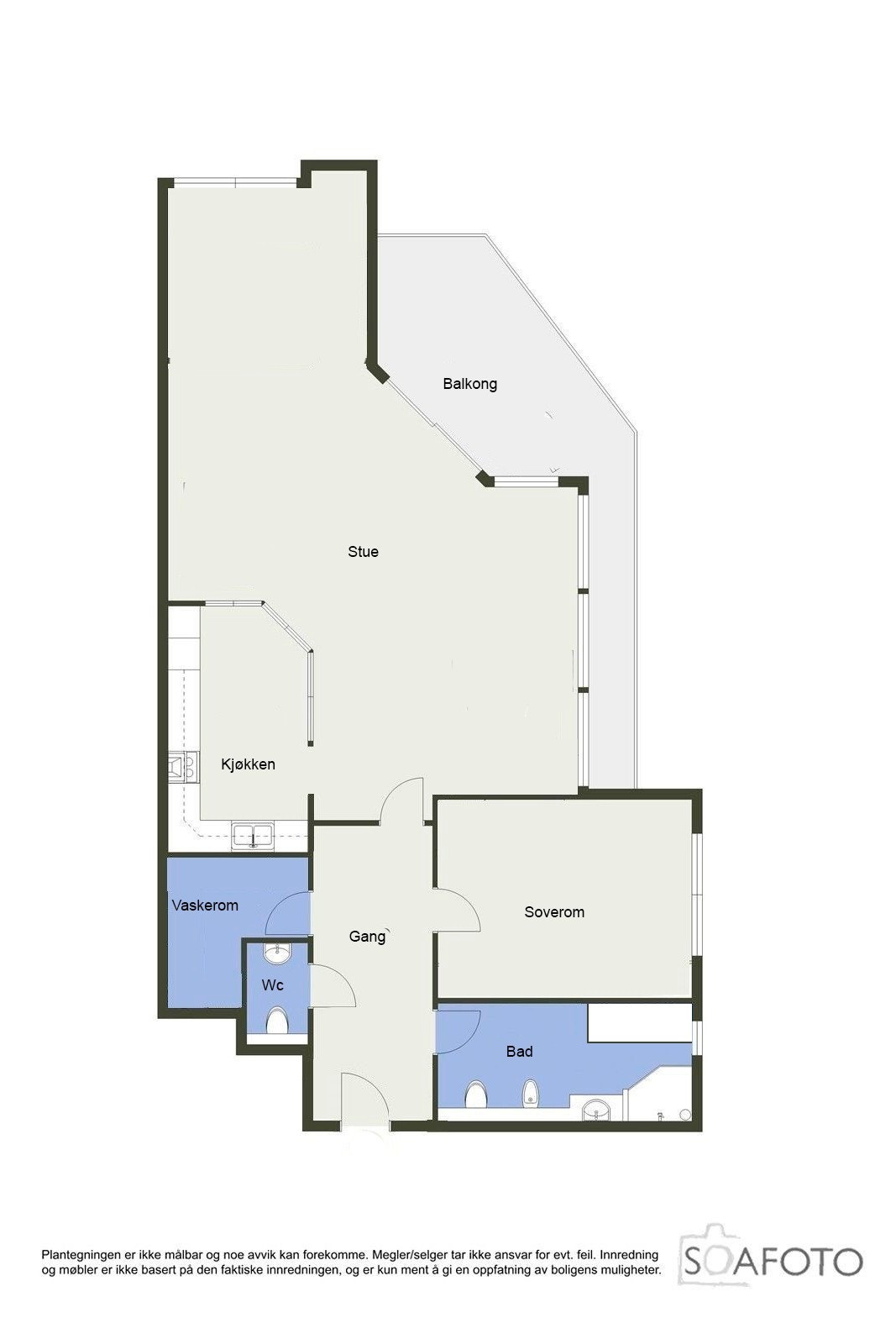Plantegning St. Olavsgt. 11 Galleribilde