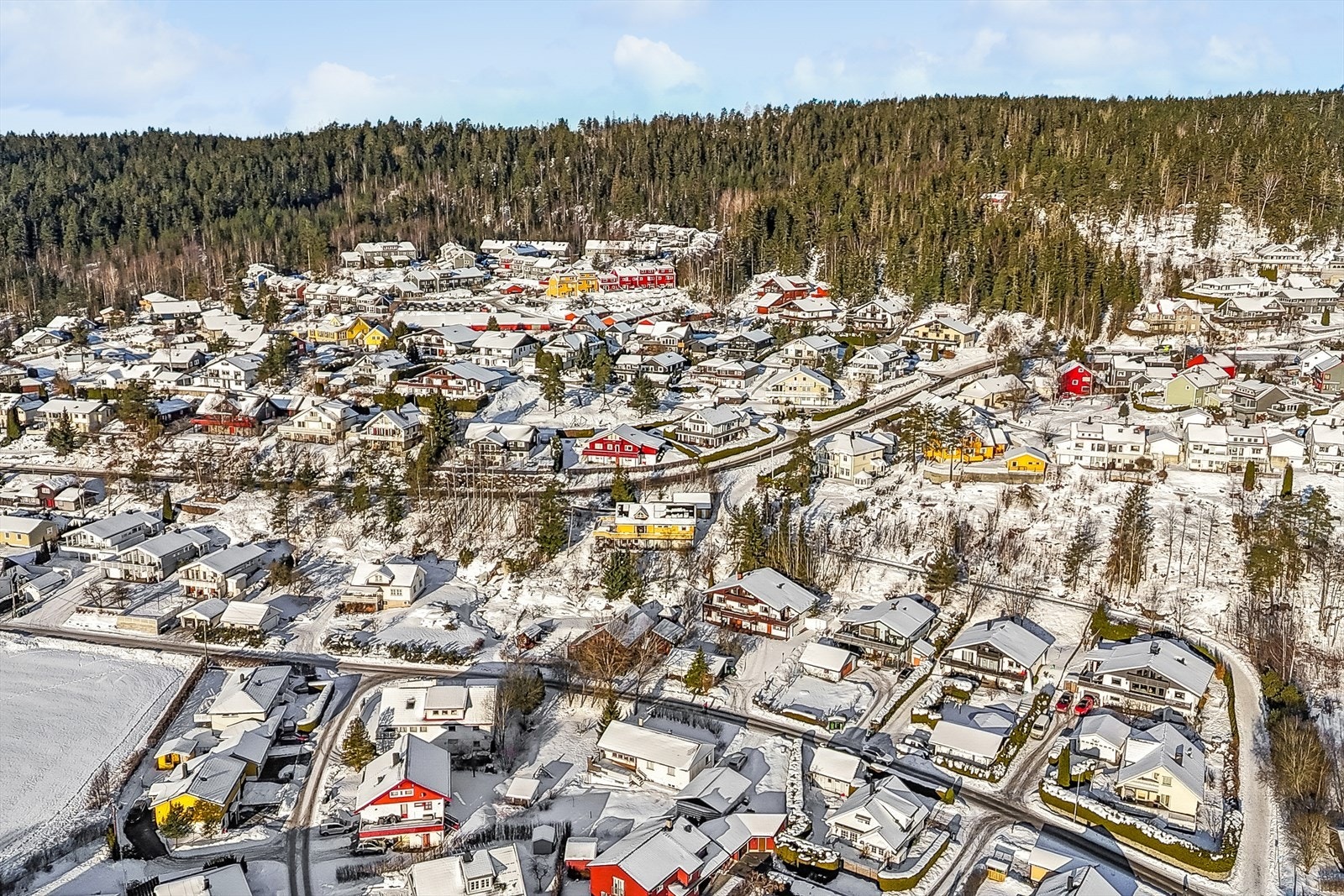 Med umiddelbar tilgang til skog og mark er dette et ideelt utgangspunkt for turglade. Galleribilde