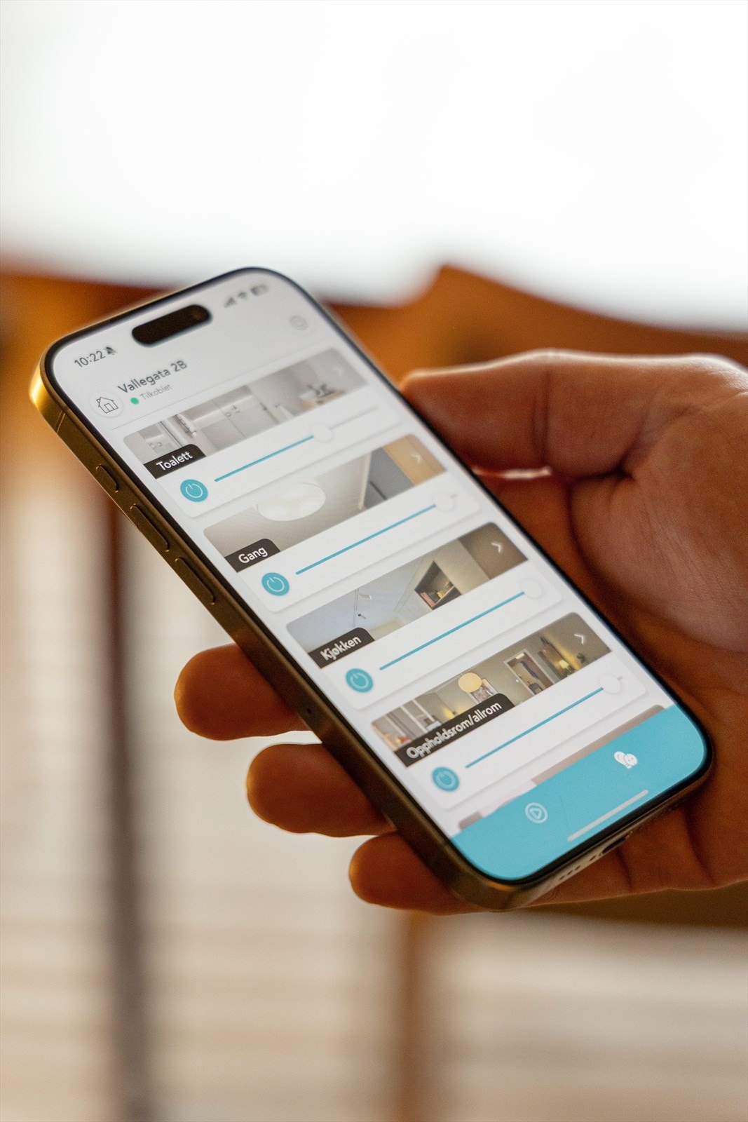 Plejd smartbelysning. Galleribilde