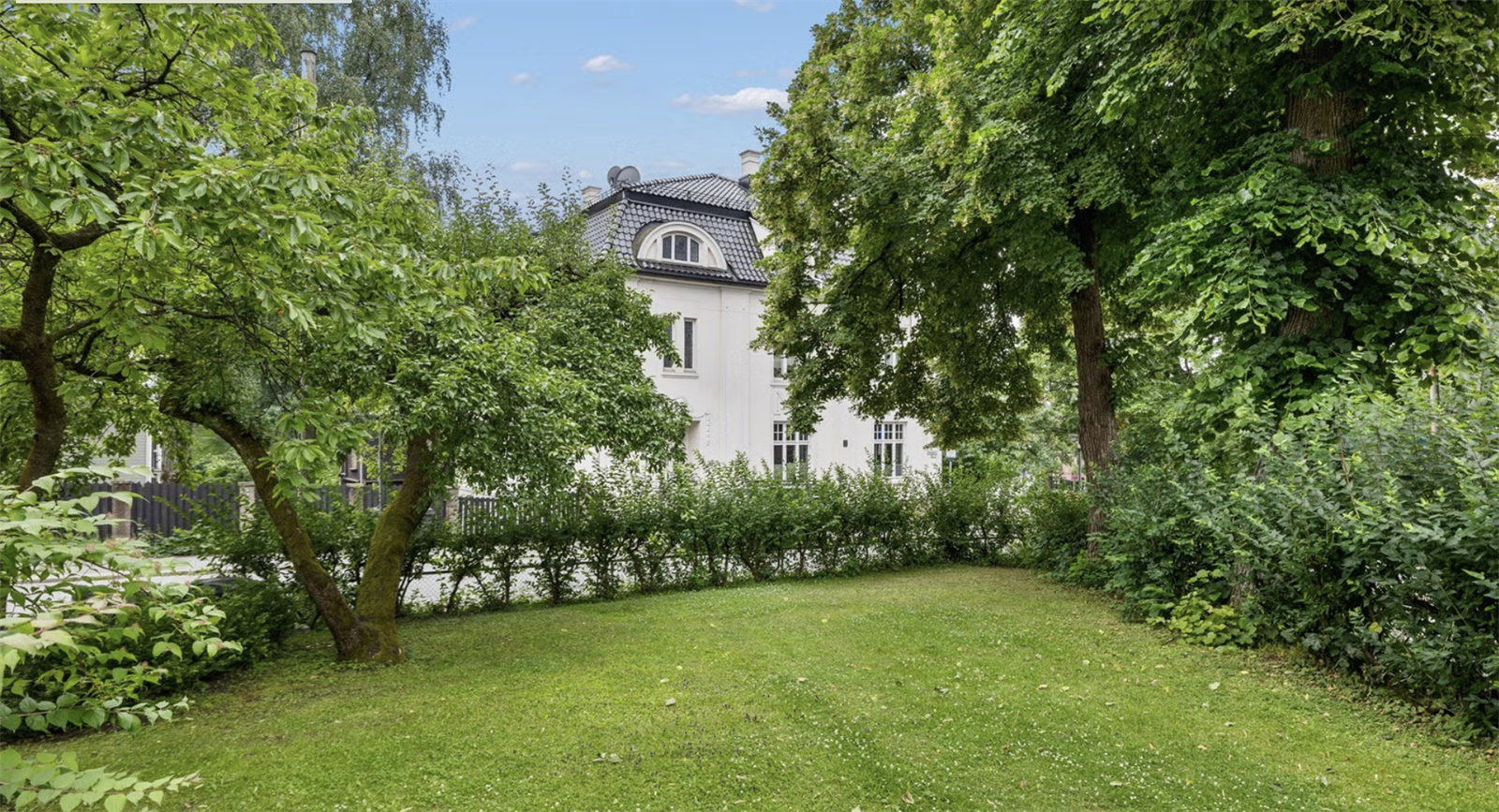 Felles hage på sommerstid. Galleribilde