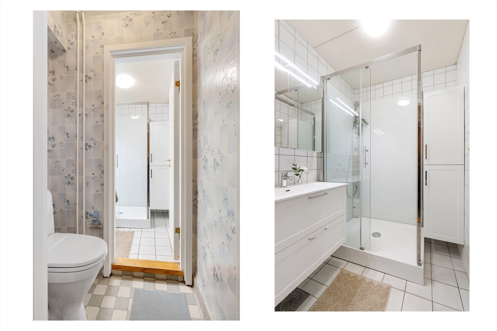 Her har du alt du trenger for en komfortabel start på dagen, i et rom som er både lettstelt og oversiktlig. Galleribilde