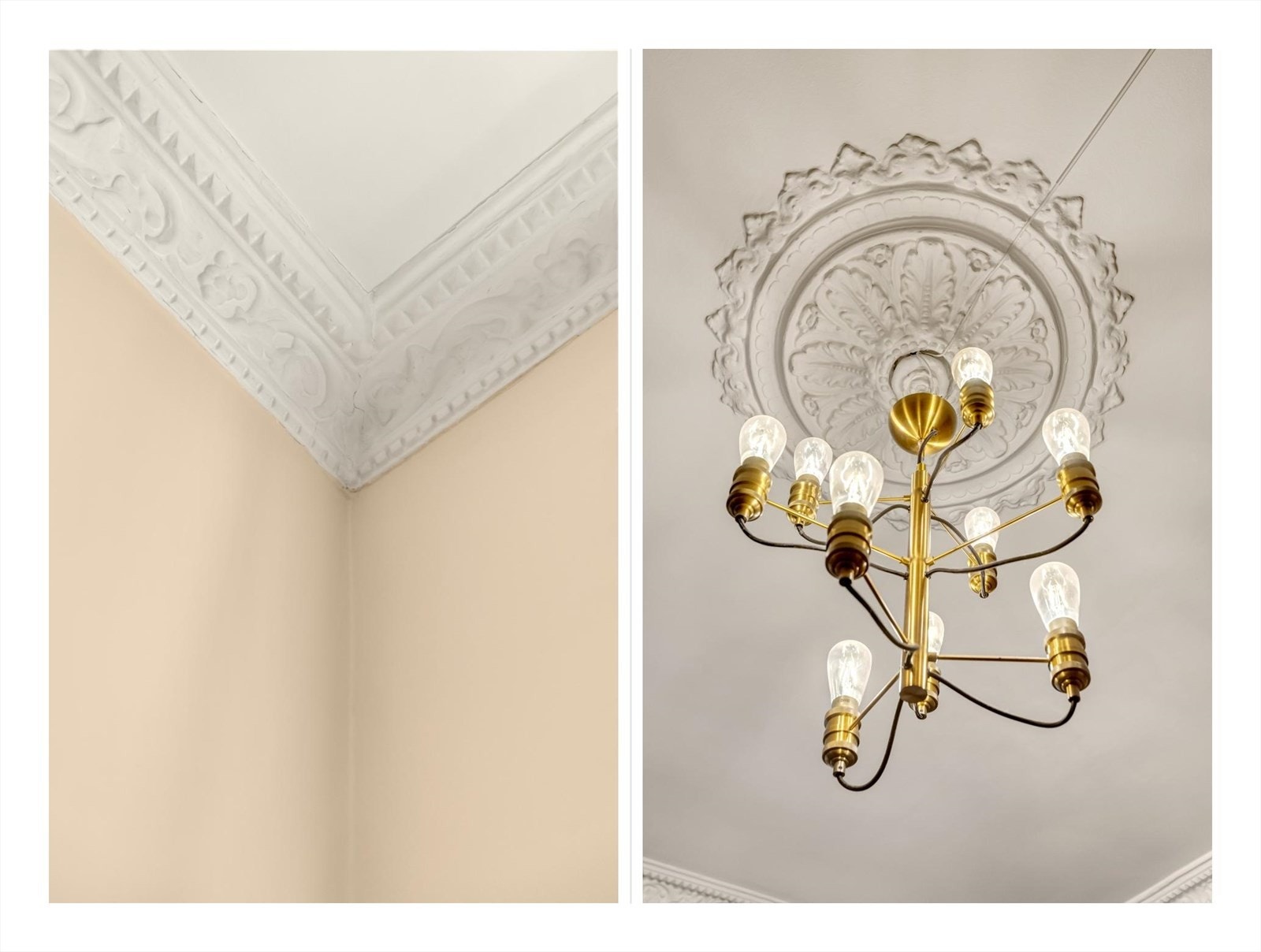 Leiligheten preges av vakre klassiske detaljer som gir boligen et elegant og tidløst uttrykk. Galleribilde