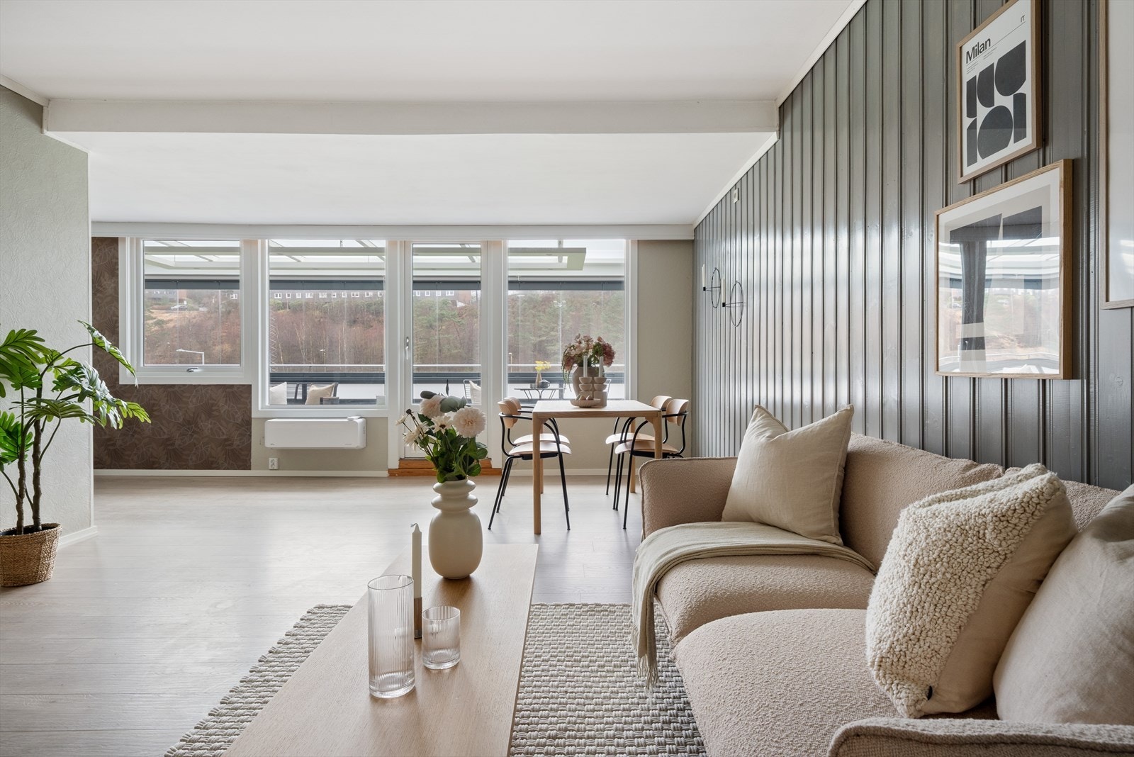 Leiligheten har en sentral og solrik beliggenhet i Bergen Vest med gangavstand til Vestkanten Galleribilde