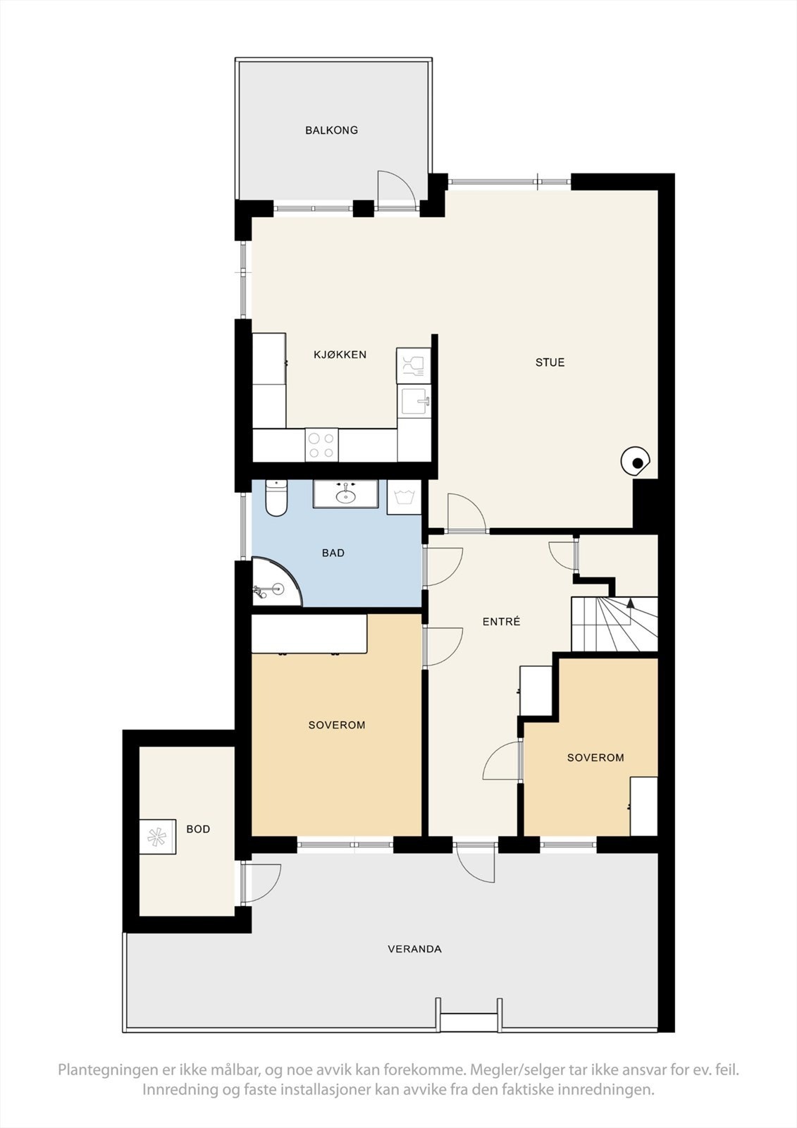 Plantegning - 2.etasje Galleribilde