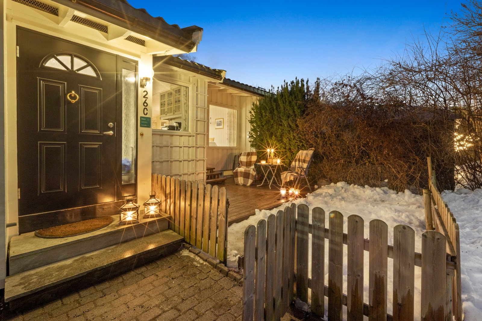 Hovedinngang i øverste plan Galleribilde