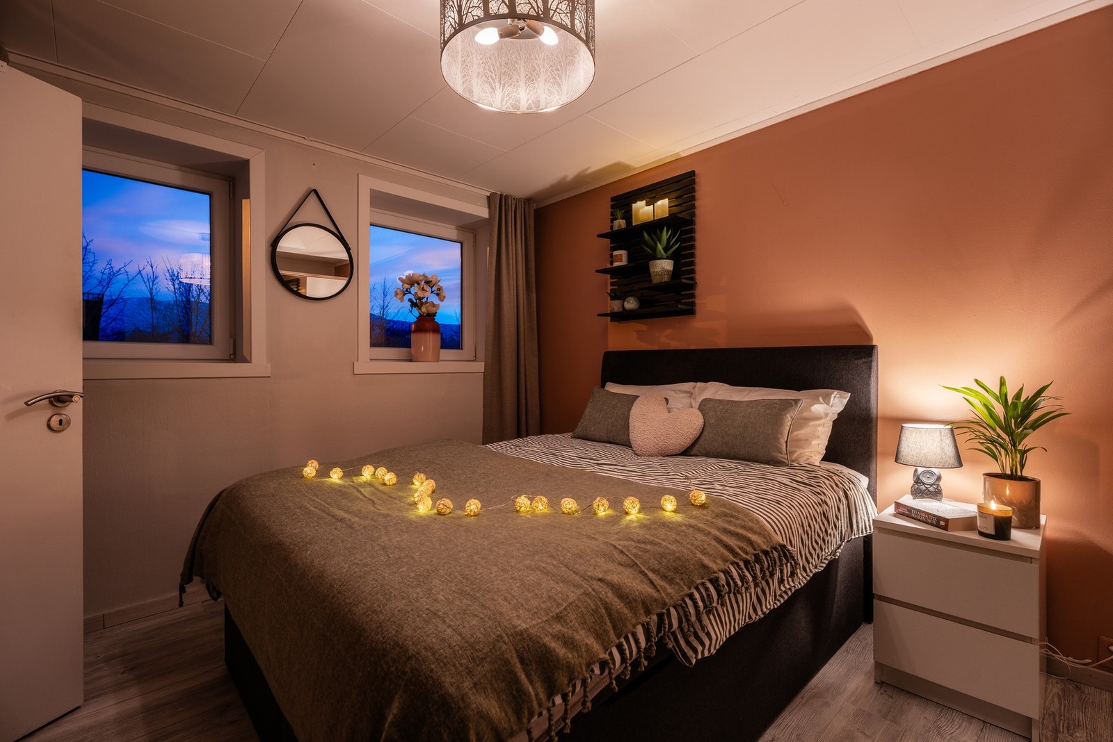 Stemningsbilde soverom. Galleribilde