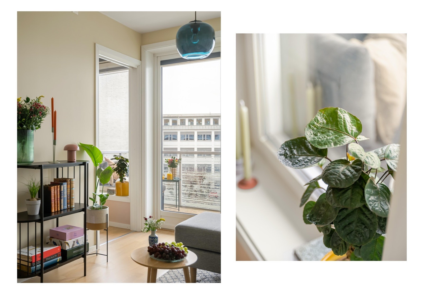 Vi beveger oss inn igjen og ser på resten av leiligheten. Galleribilde