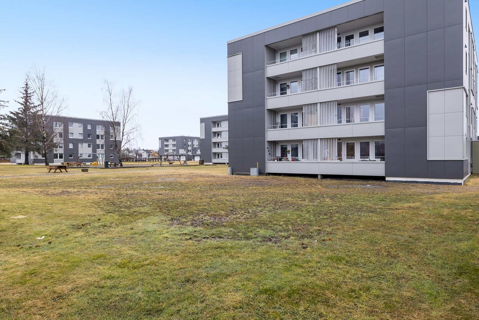 Leiligheten ligger praktisk til i 2.etasje Galleribilde