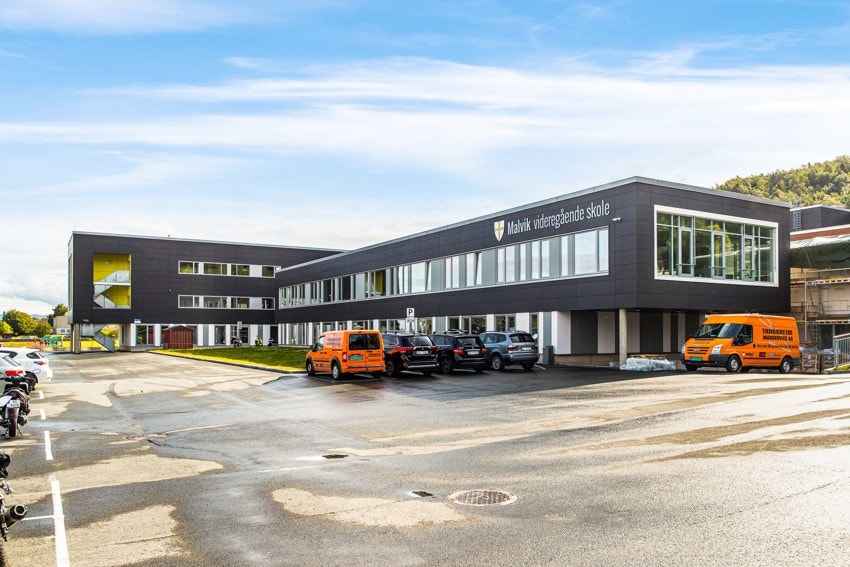 Det er kort vei til Malvik VGS som kan tilby elektrofag, helse-og oppvekstfag, idrettsfag og studiespesialisering. Galleribilde