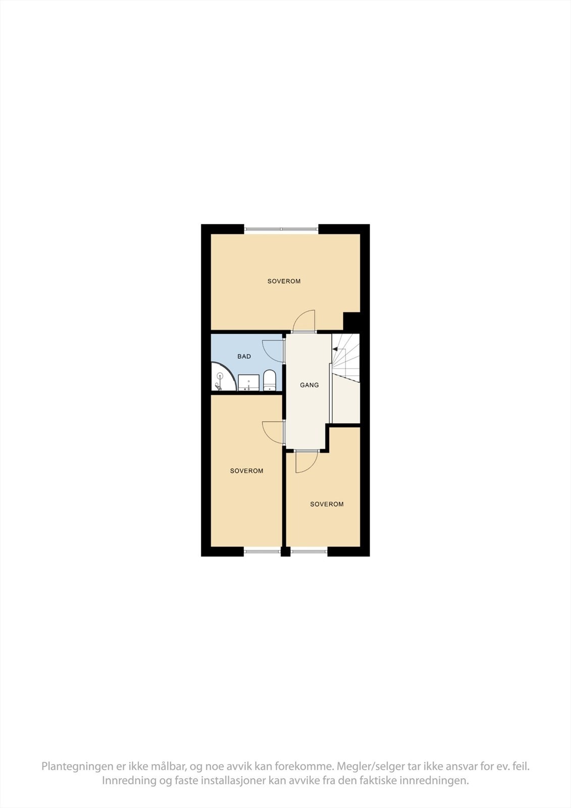 Plantegning 2.etasje Galleribilde