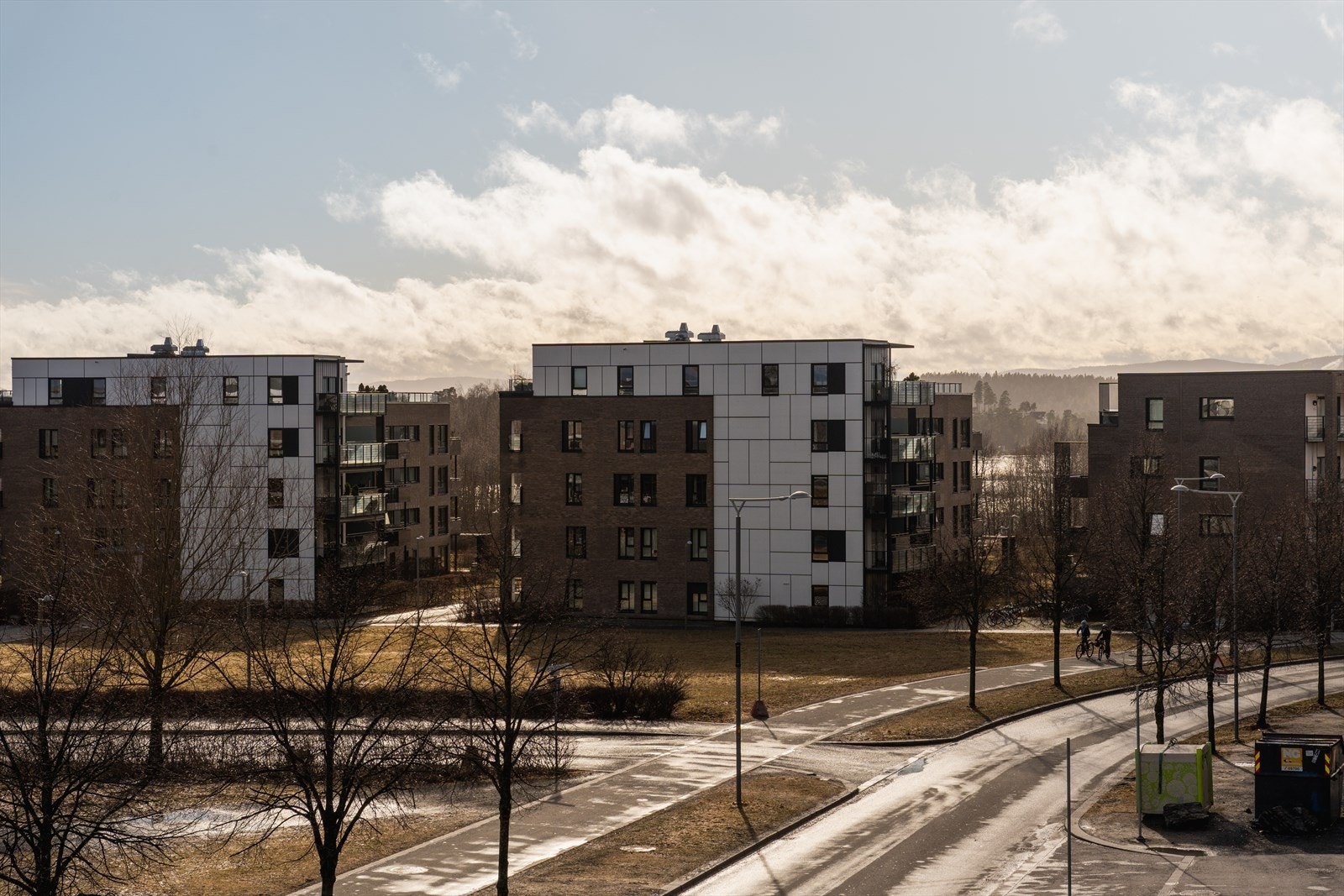 Kort vei til Koksabukta og Nansenparken fra leiligheten. Galleribilde