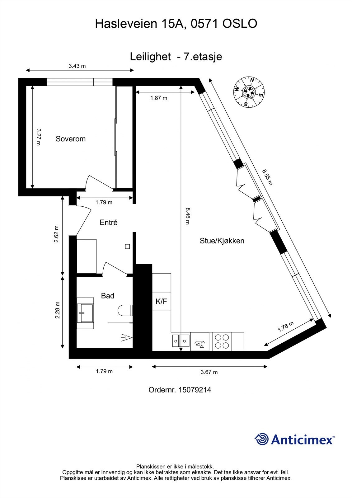 Plantegning. Galleribilde