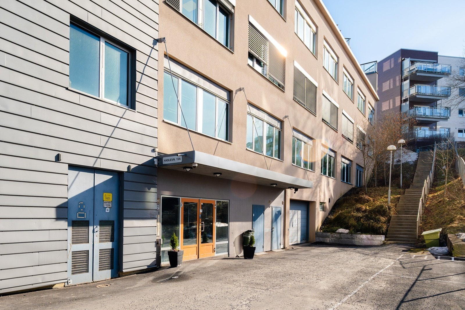 Hyggelig inngangsparti. Galleribilde