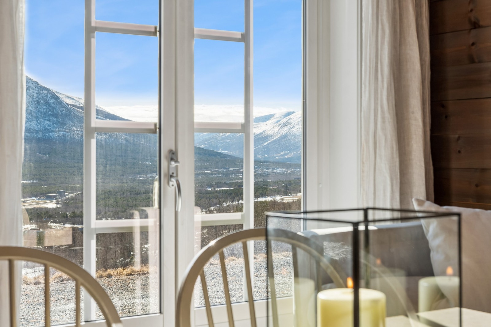 Utsikt fra spisestuen. Galleribilde