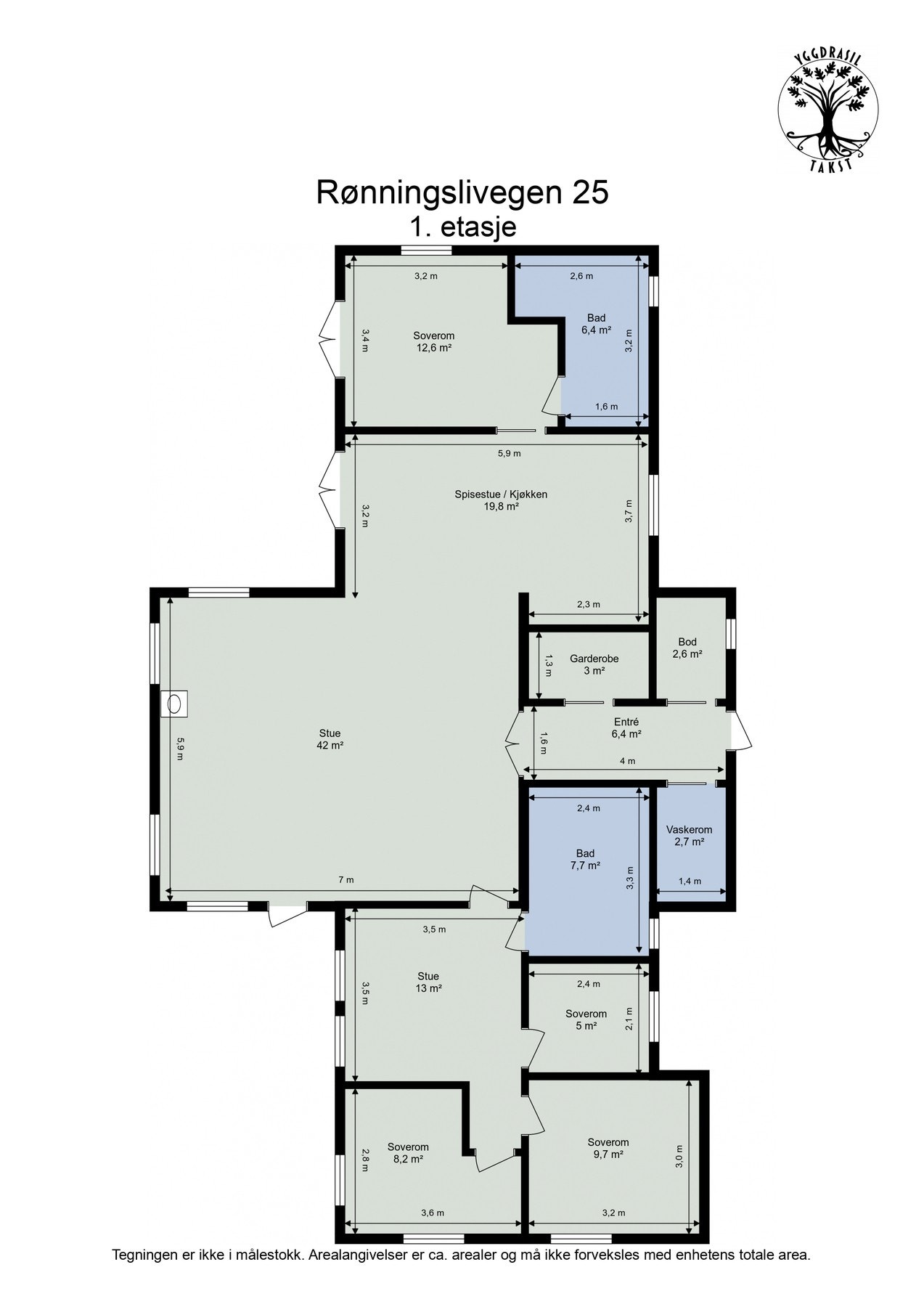 Planskisse. Galleribilde