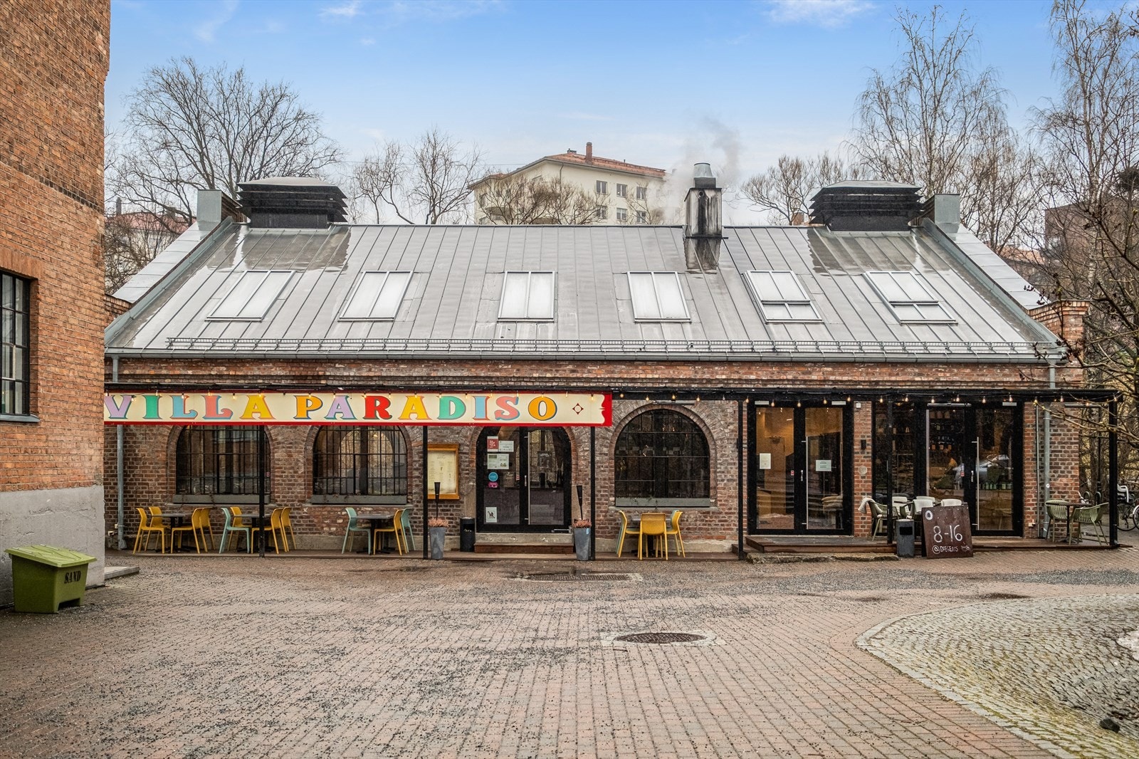 Kort vei til Villa Paradiso Tivoli - perfekt for en uformell middag eller en kaffe langs Akerselva Galleribilde