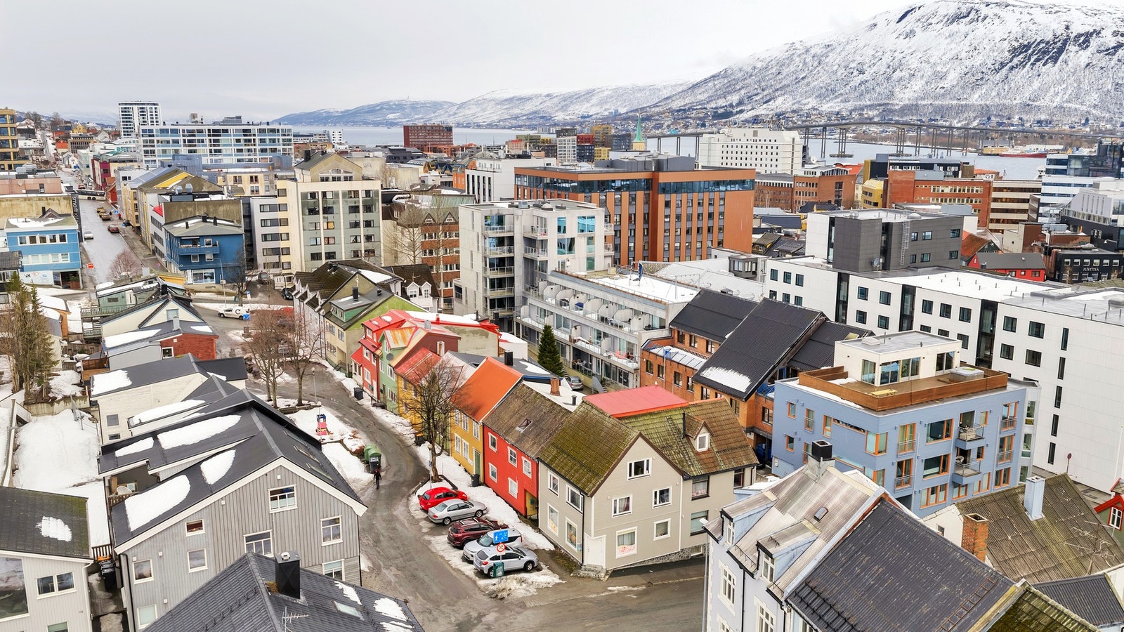 Leiligheten ligger sentralt til. Galleribilde