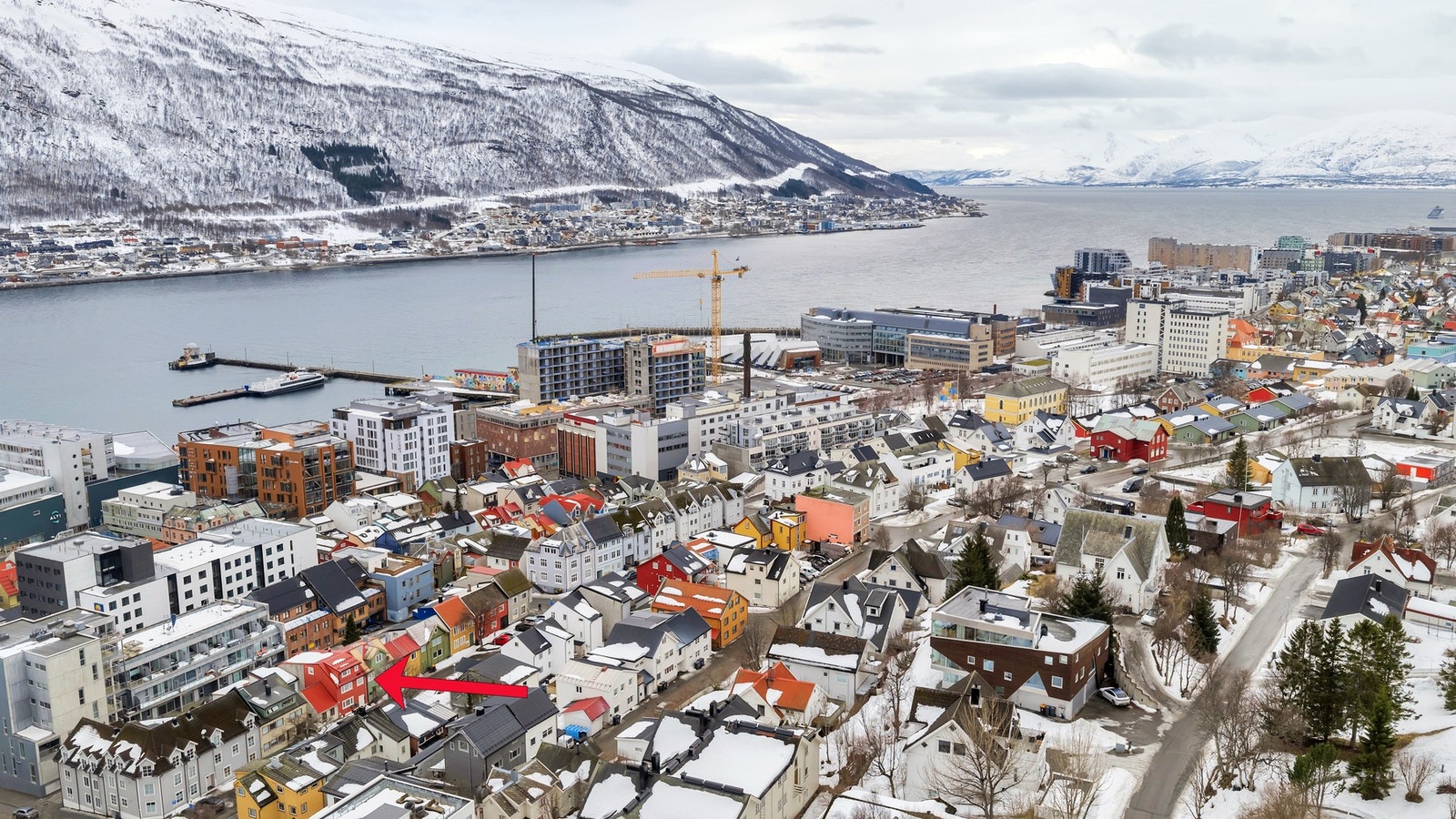 Dronefoto. Galleribilde