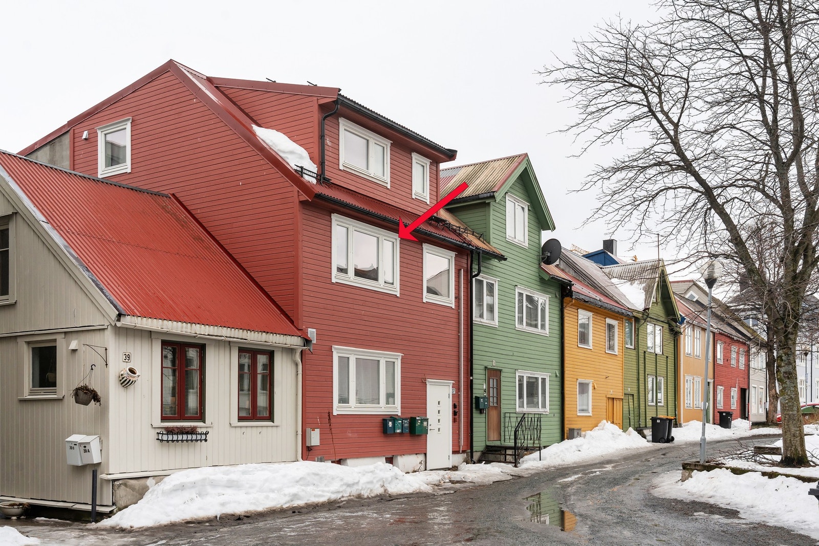 Fasadebilde. Galleribilde