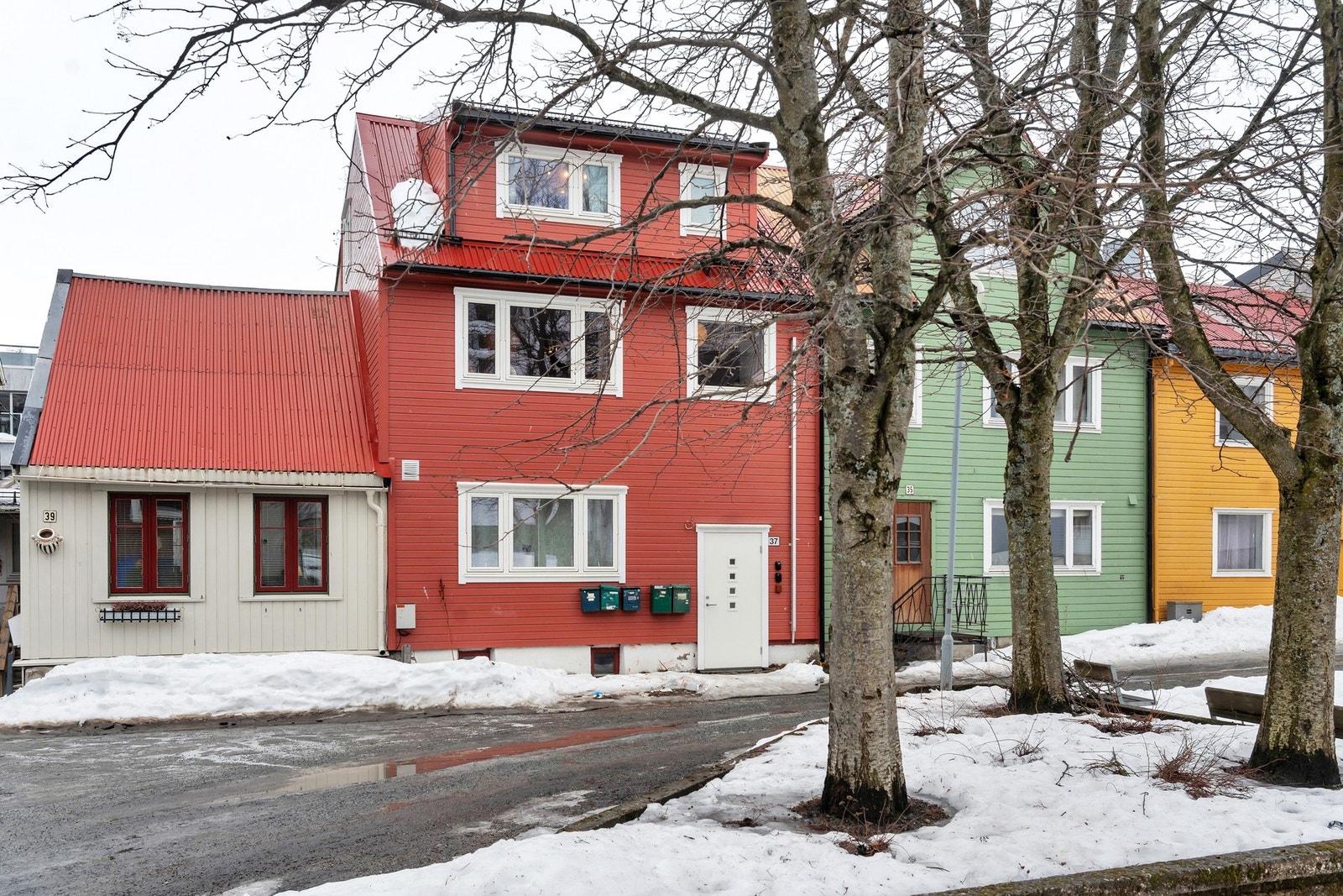 Fasadebilde. Galleribilde