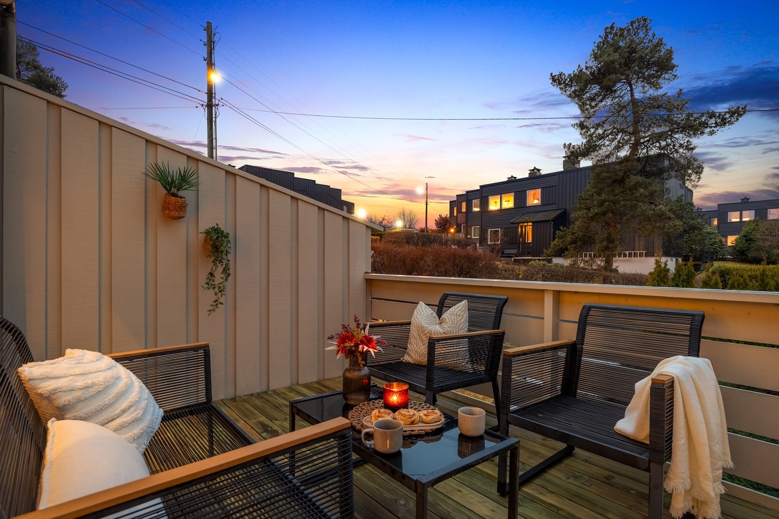 Vestvendt med gode solforhold Galleribilde