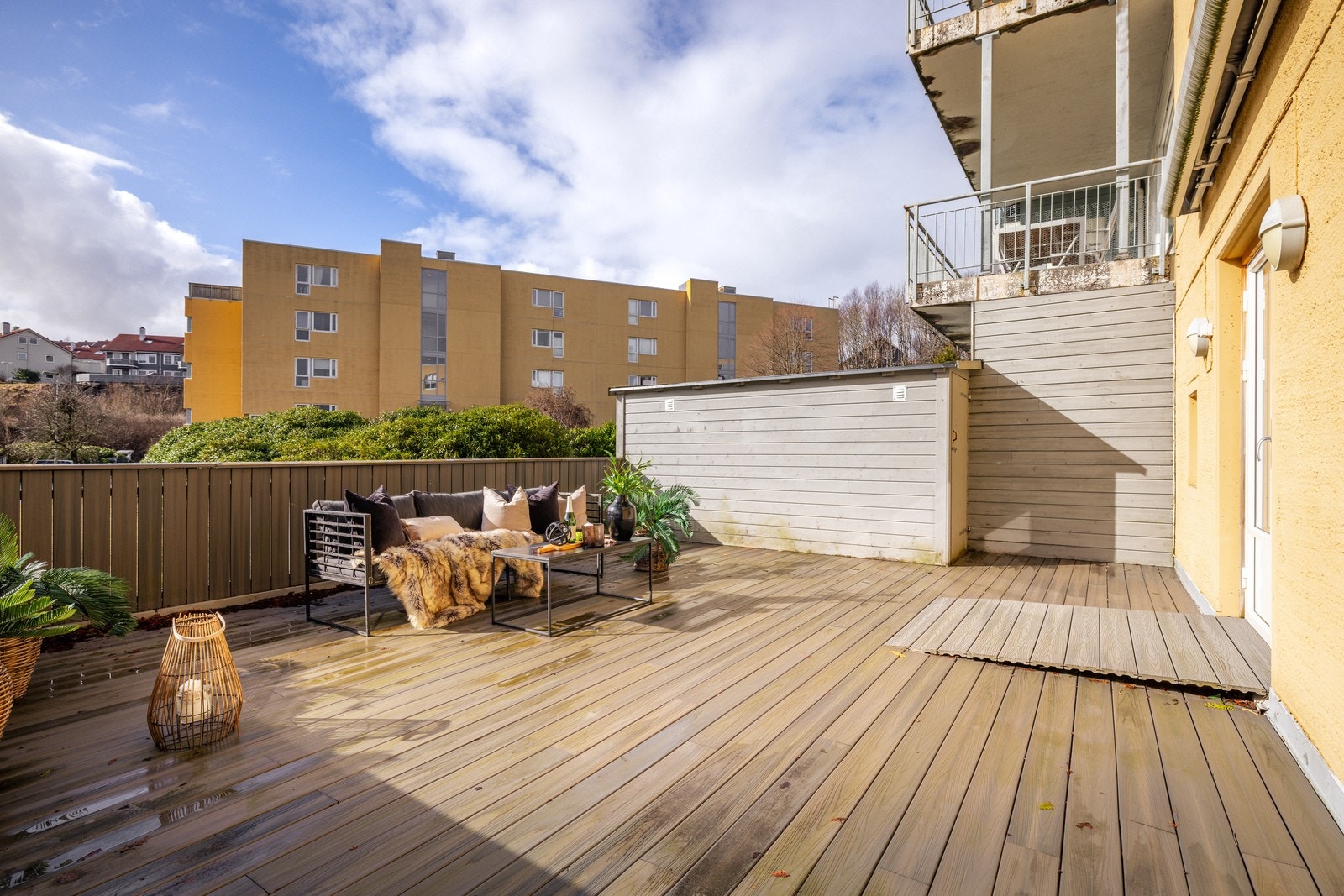 Stor terrasse også! Galleribilde