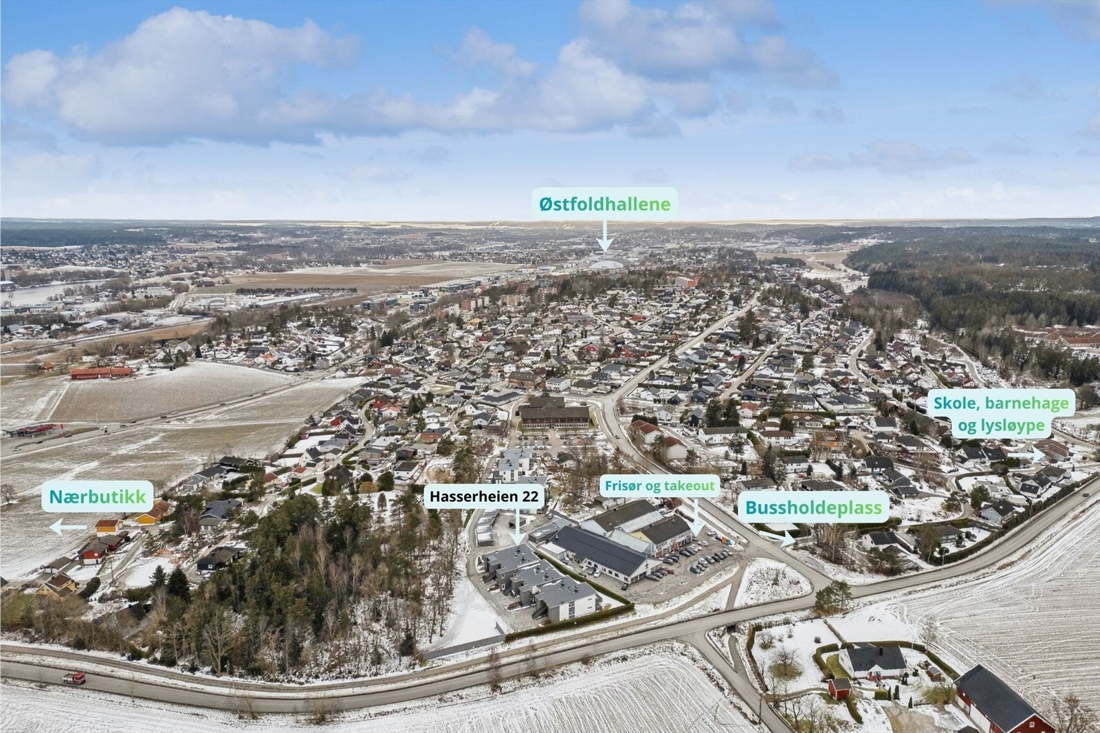 Hva ligger i nærheten? Galleribilde