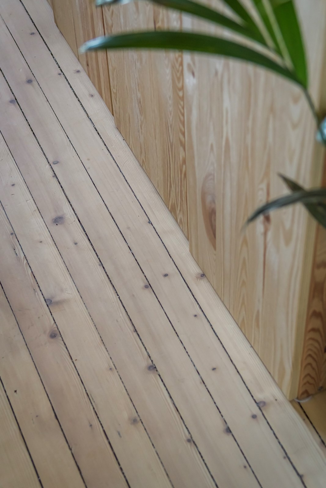 De originale tregulvene er slipt. Galleribilde