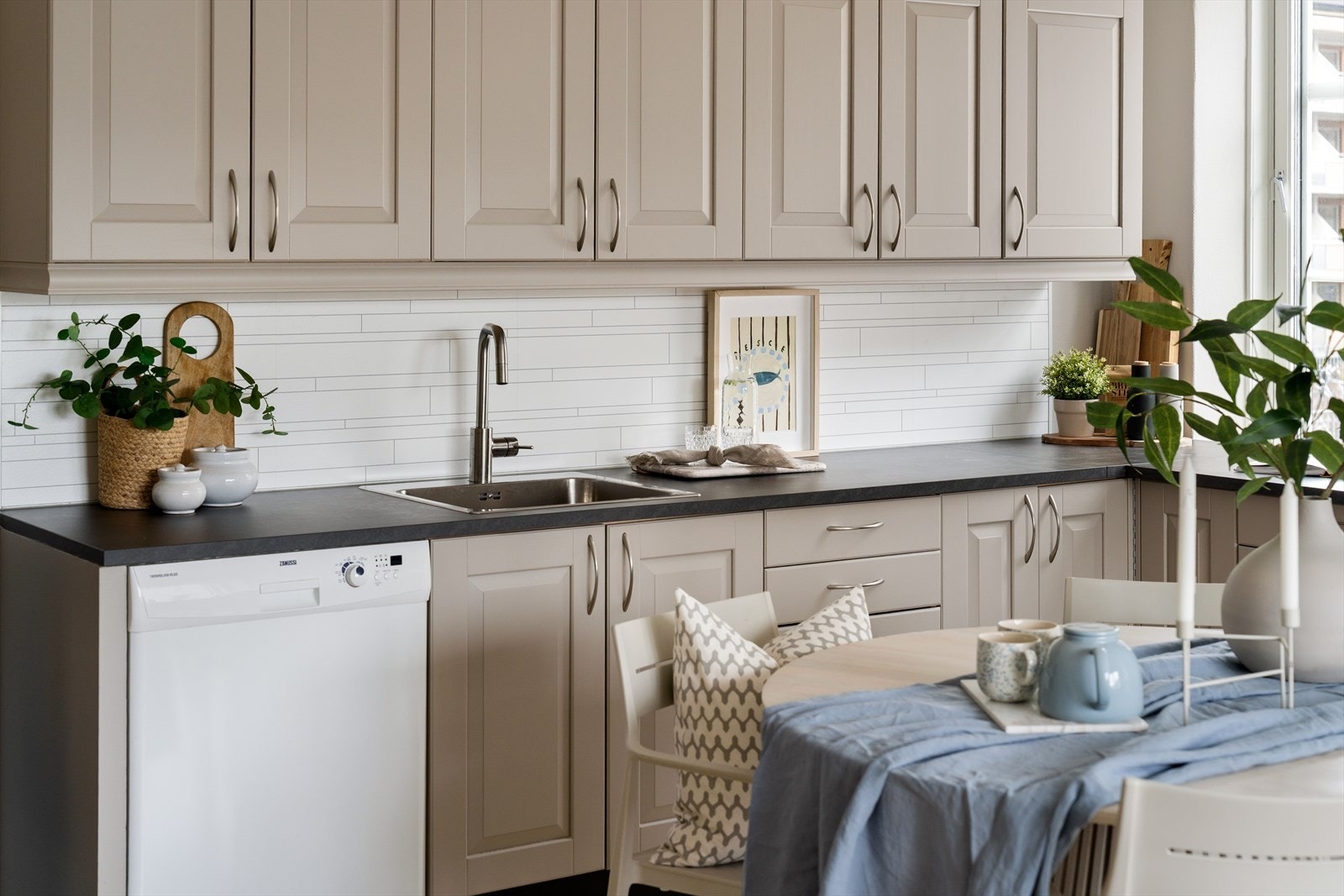 I hele borettslaget er det nylig gjennomført rørfornying. Galleribilde